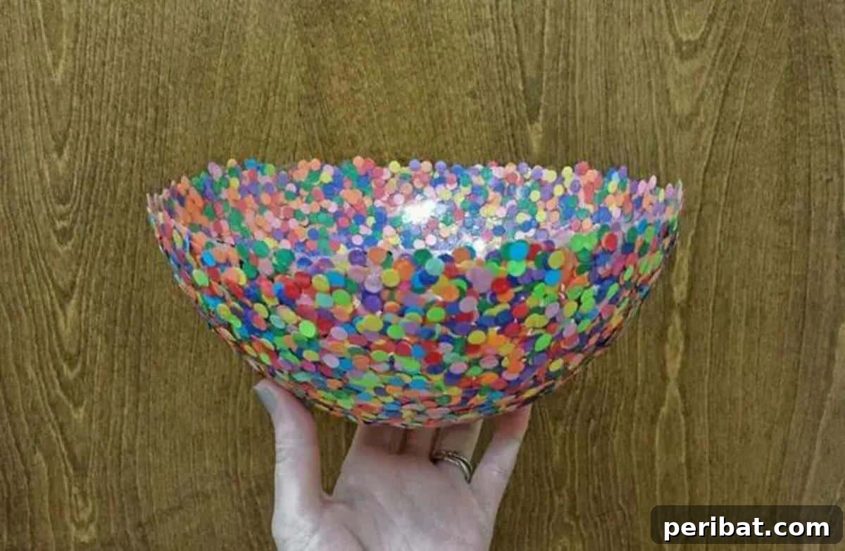 Fun Confetti Bowl