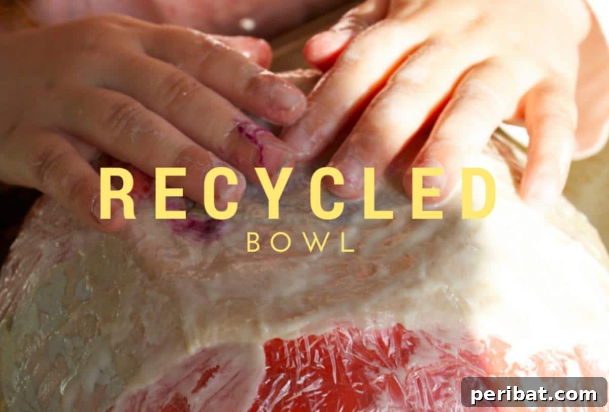 Recycled Confetti Bowl