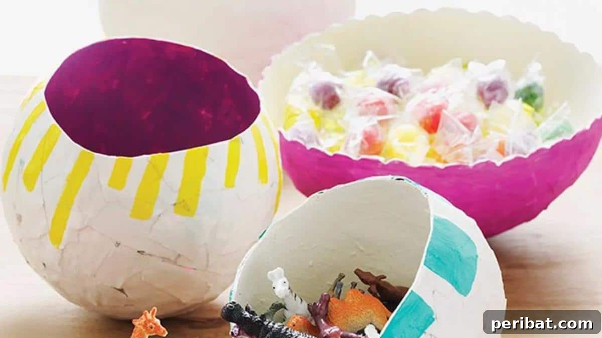DIY Papier-Mâché Balloon Bowl