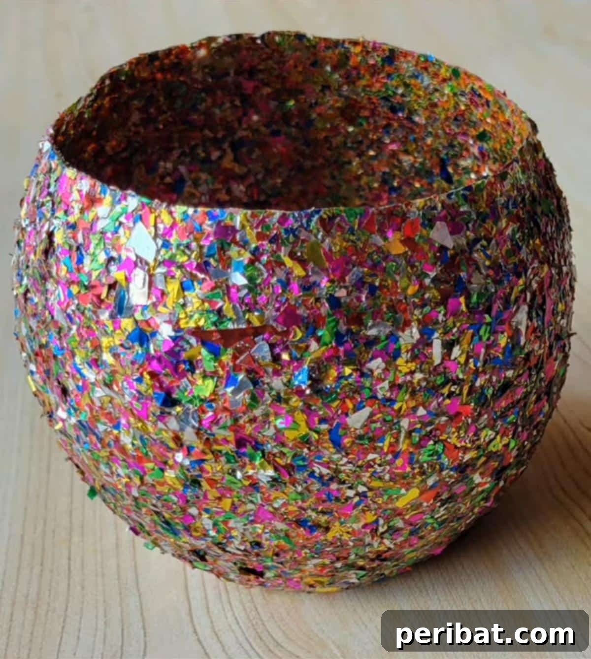 Cool Confetti Bowl With Balloons & Glue