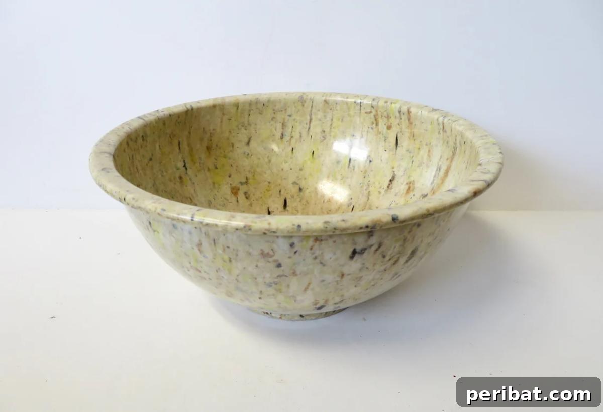Vintage Confetti Bowl