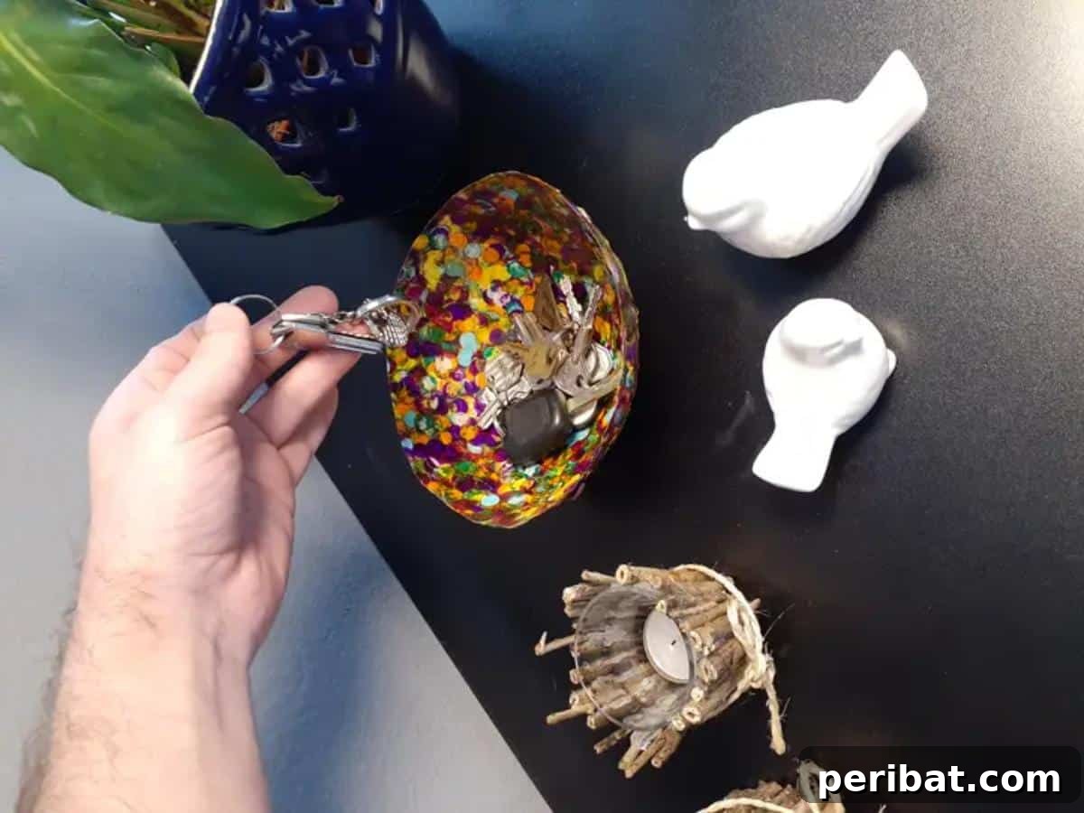 Easy DIY Decorative Confetti Bowl