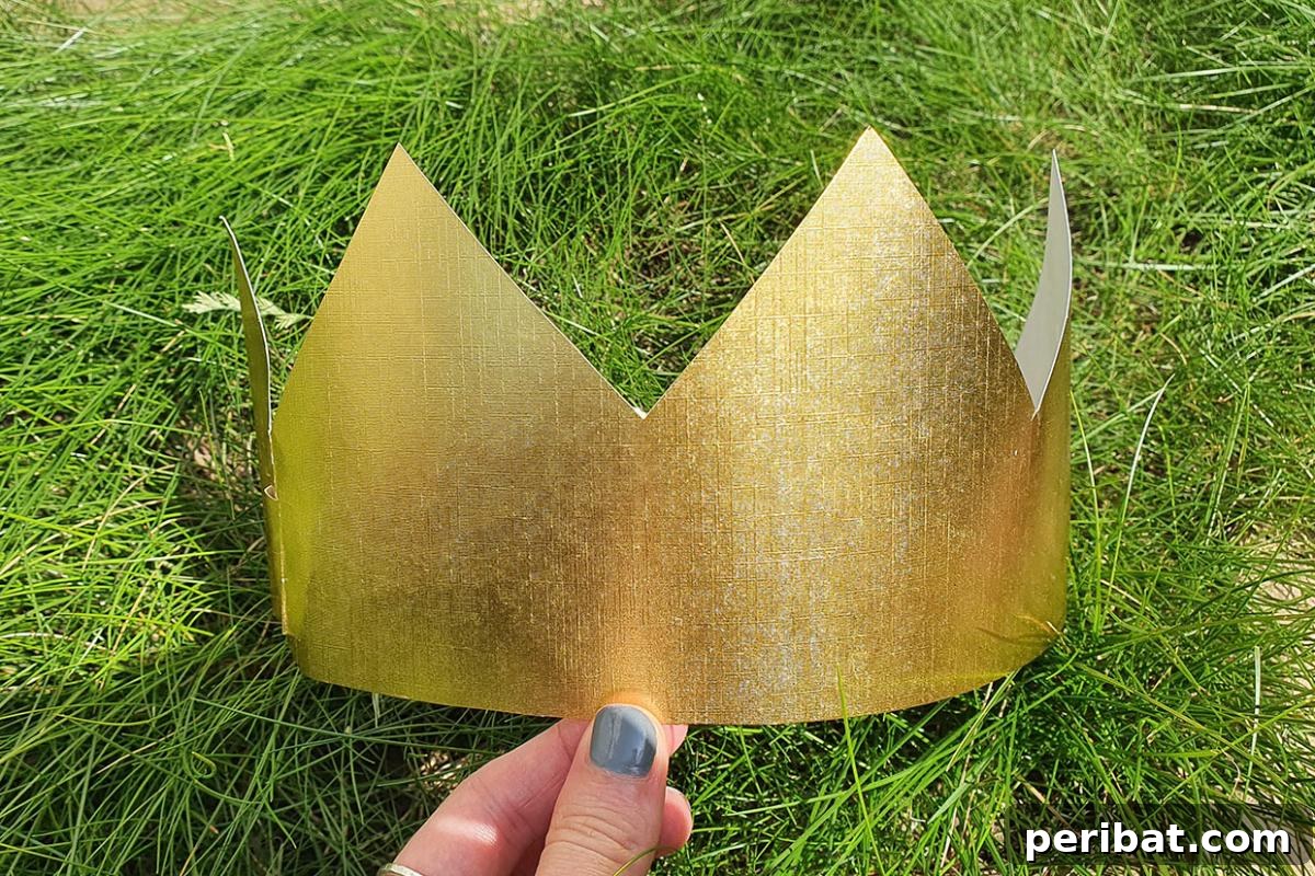 No Glue Paper Crown