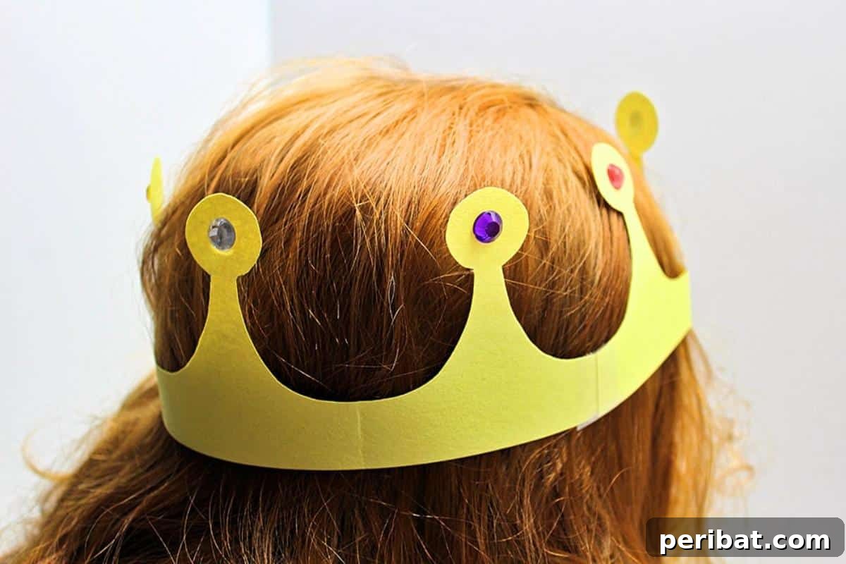 Easy DIY Paper Crown with Free Template