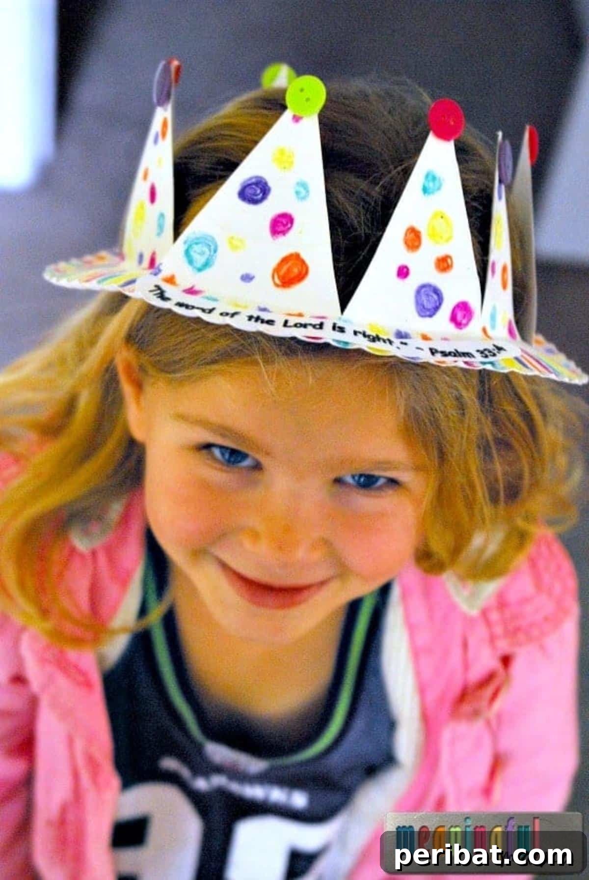Paper Plate Crown