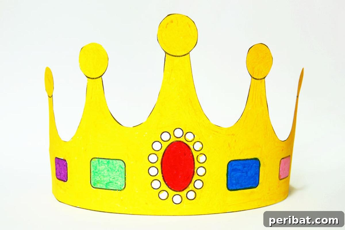 Pierce and Princess Crown Template
