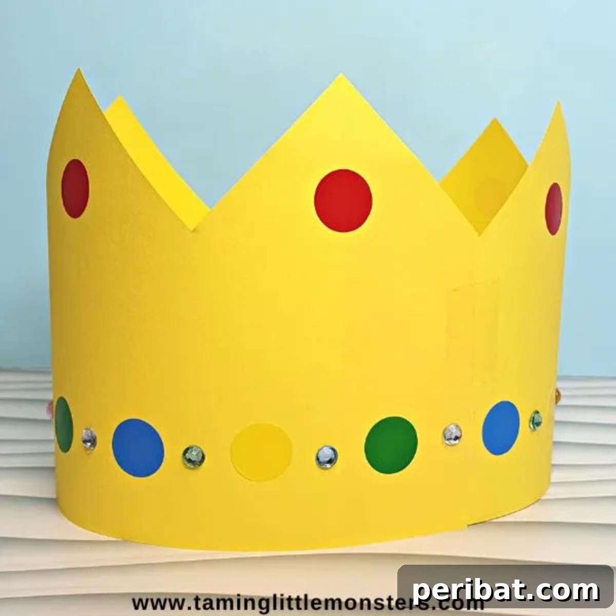 Paper Crown Craft for Kids