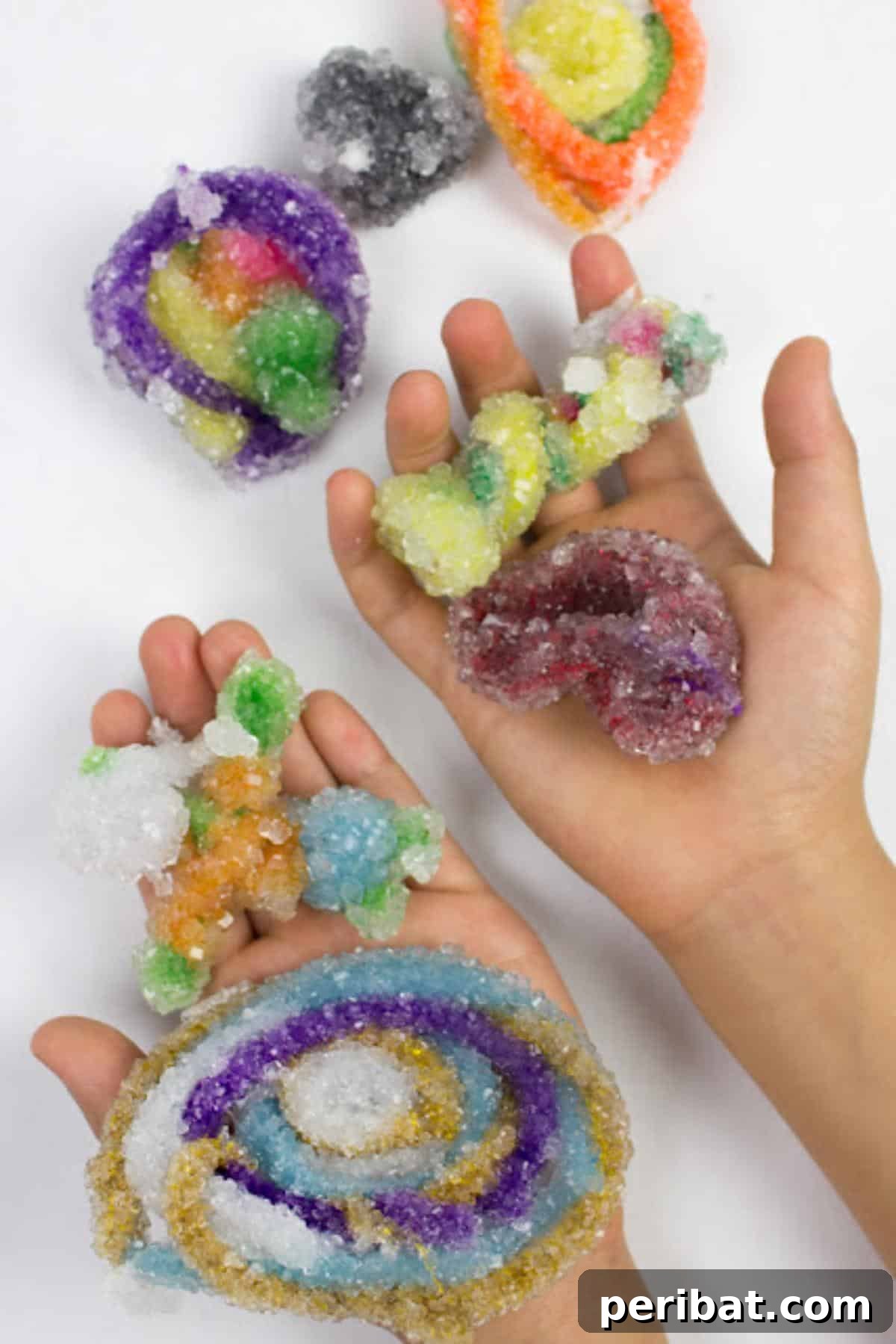 40 Super Easy Pipe Cleaner Crafts for Everyone 17 Quick Borax Crystal and Pipe Cleaner Sculptures