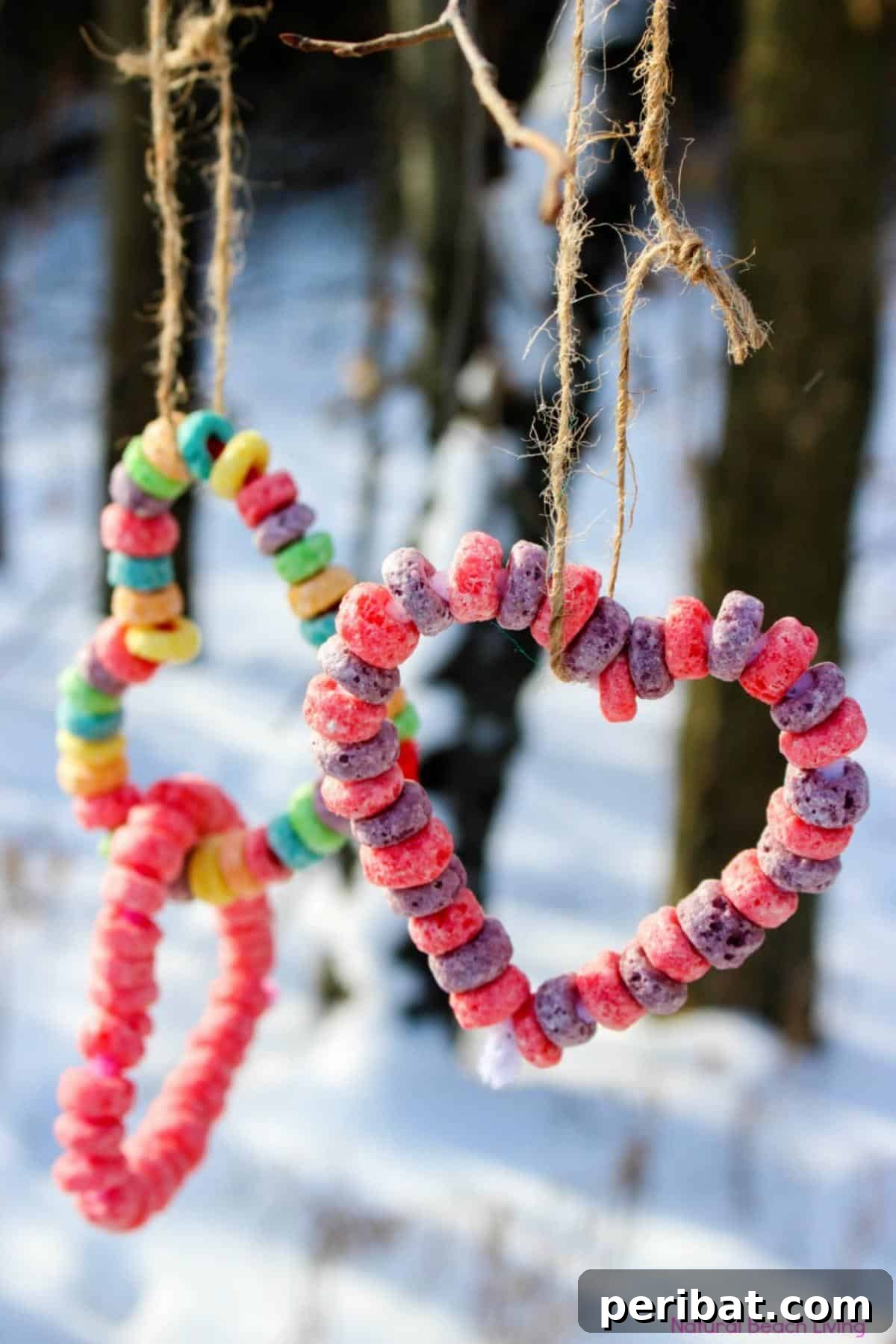 40 Super Easy Pipe Cleaner Crafts for Everyone 27 Kid Made Bird Feeder Ornaments