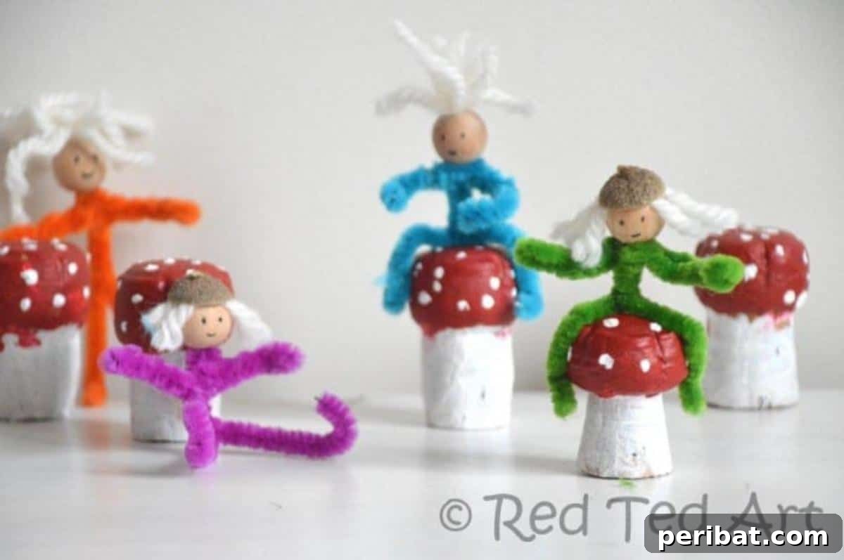 40 Super Easy Pipe Cleaner Crafts for Everyone 9 Easy Pipe Cleaner People and Elves