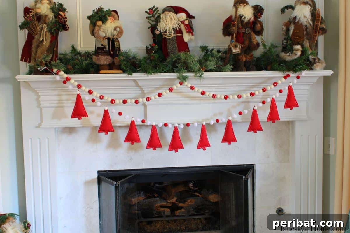 30 Creative Felt Garland DIY Ideas 18 Cutest DIY Christmas Garland