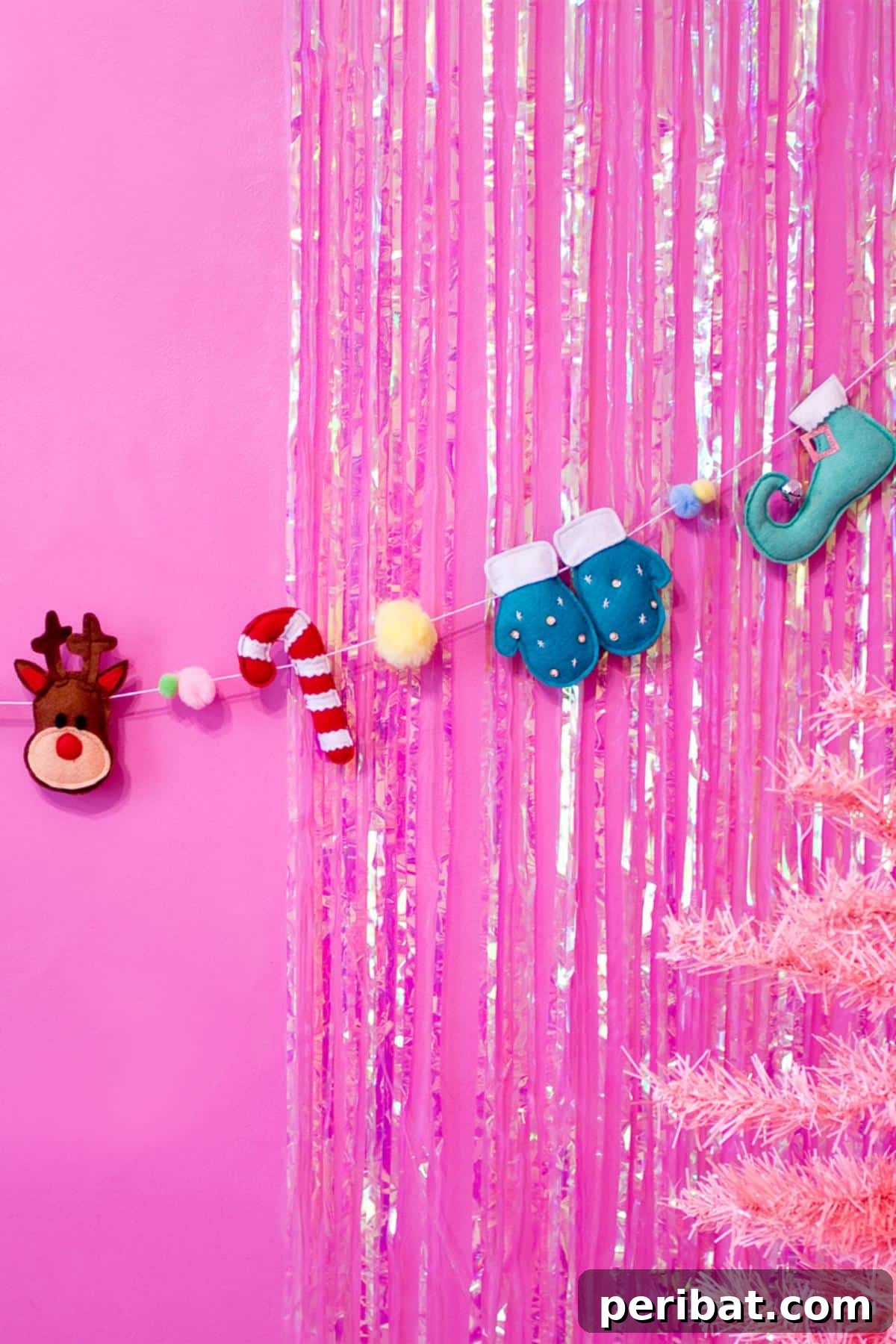30 Creative Felt Garland DIY Ideas 25 DIY Felt Christmas Garland
