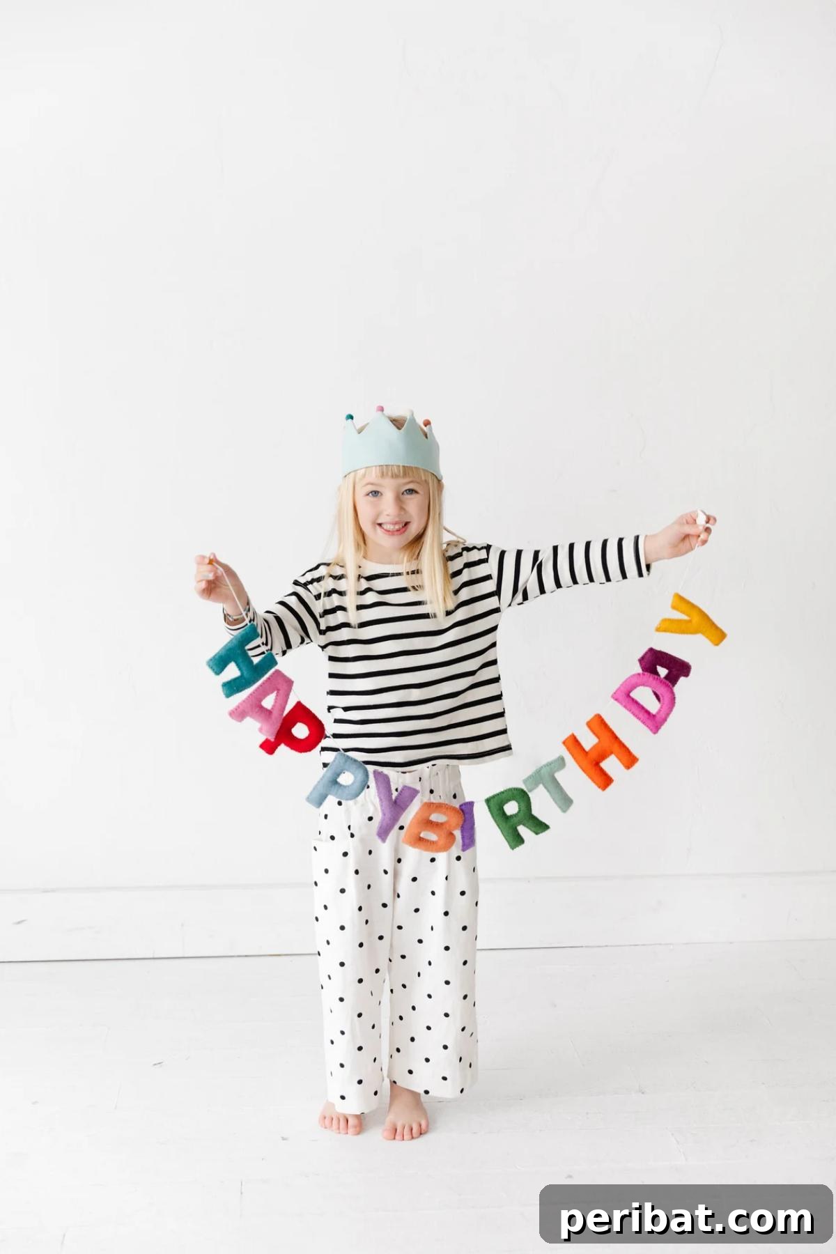 30 Creative Felt Garland DIY Ideas 28 Happy Birthday Banner