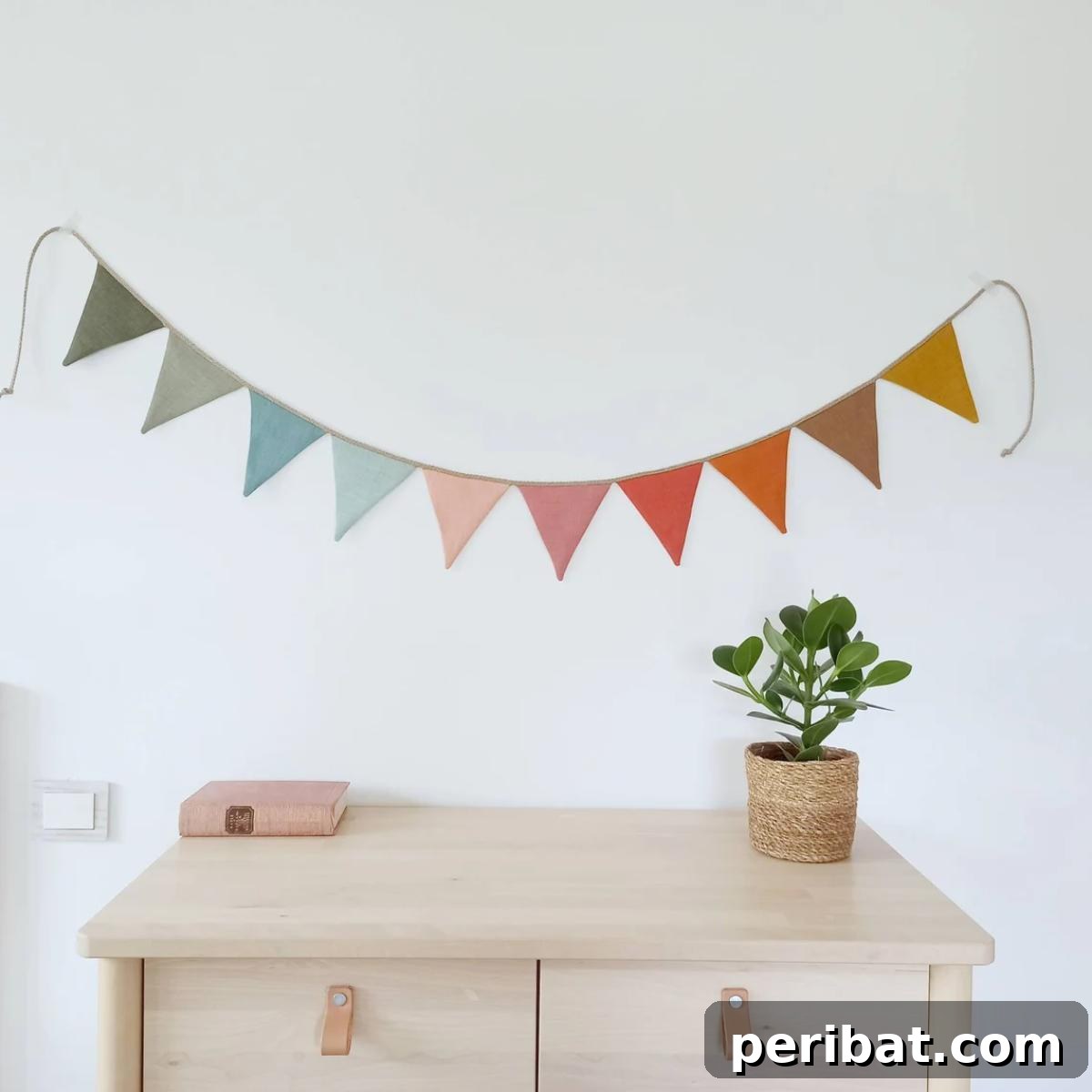 30 Creative Felt Garland DIY Ideas 32 Colorful Bunting Banner