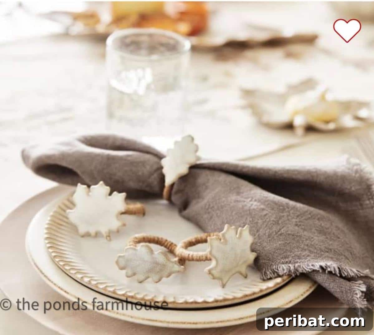 40 Charming Air Dry Clay Projects 30 DIY Napkin Rings - Pottery Barn Style