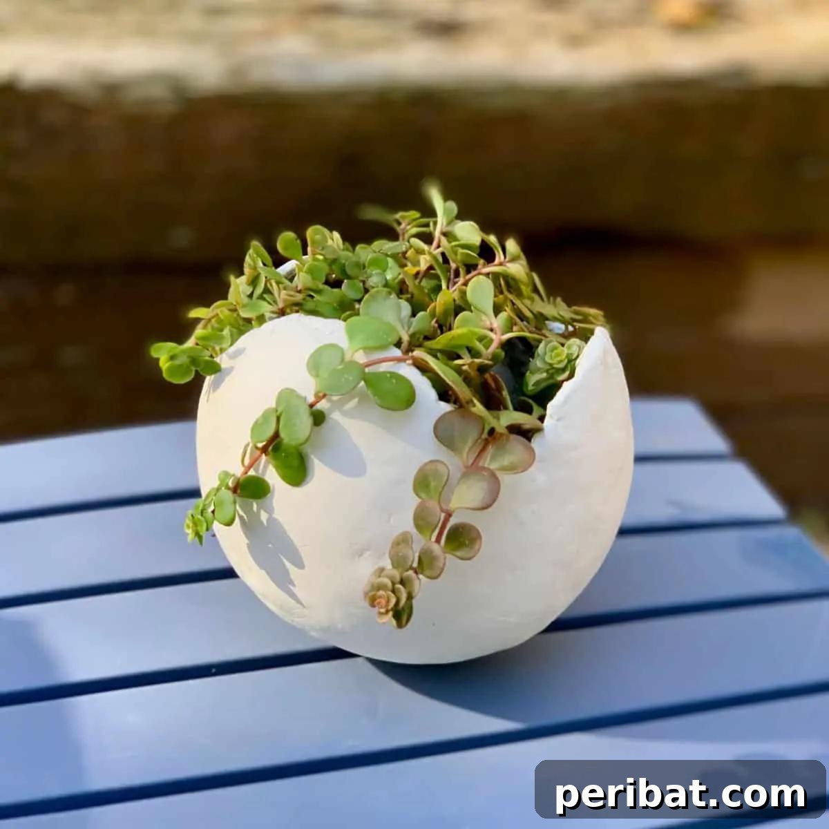 40 Charming Air Dry Clay Projects 32 DIY Clay Balloon Planter