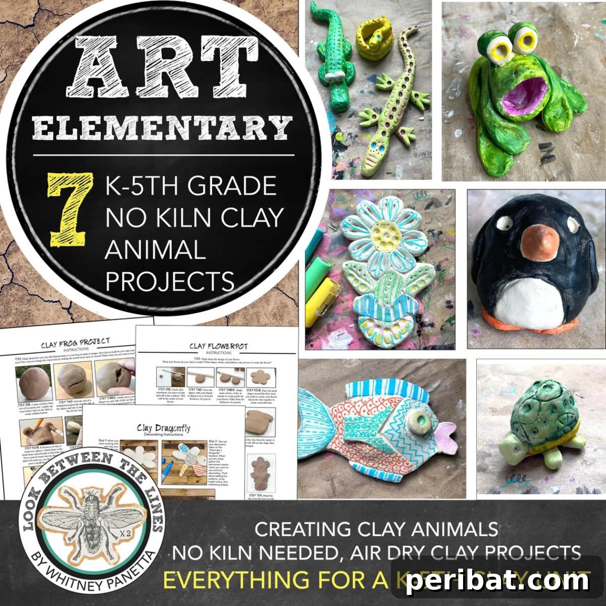 40 Charming Air Dry Clay Projects 39 Elementary No Kiln Clay Craft Projects