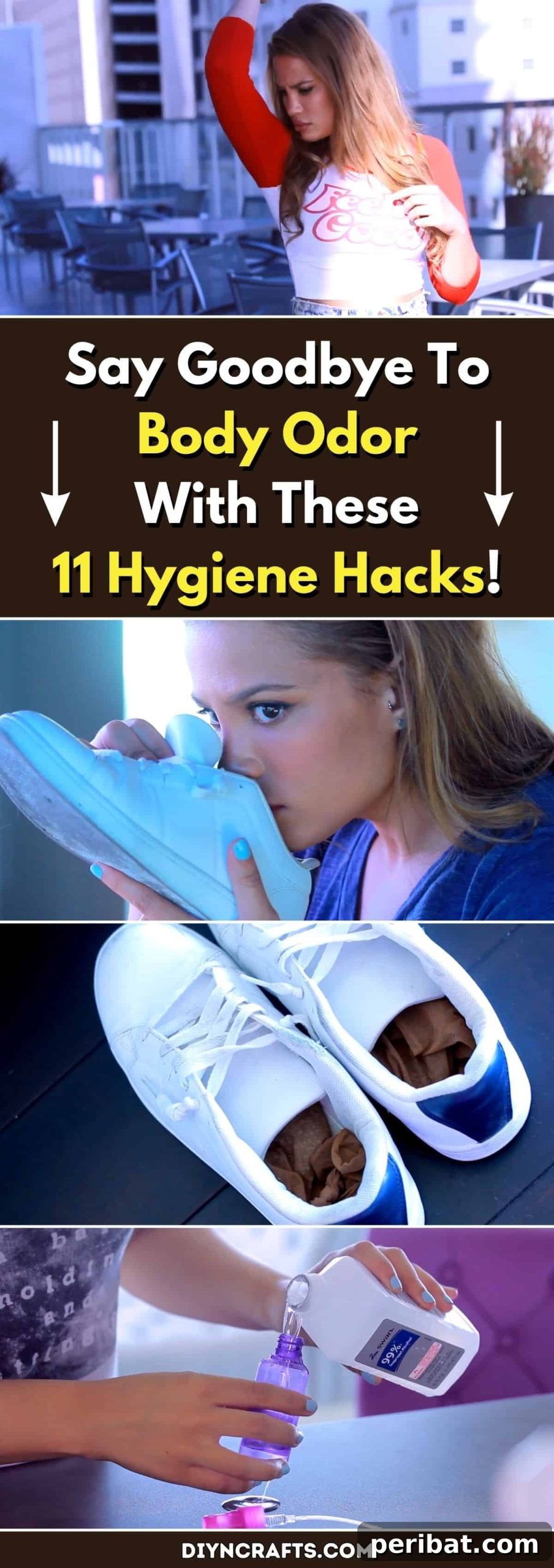 Master Your Scent: 11 Hygiene Secrets to Conquer Body Odor 2 Say Goodbye To Body Odor with These 11 Hygiene Hacks! pinterest image