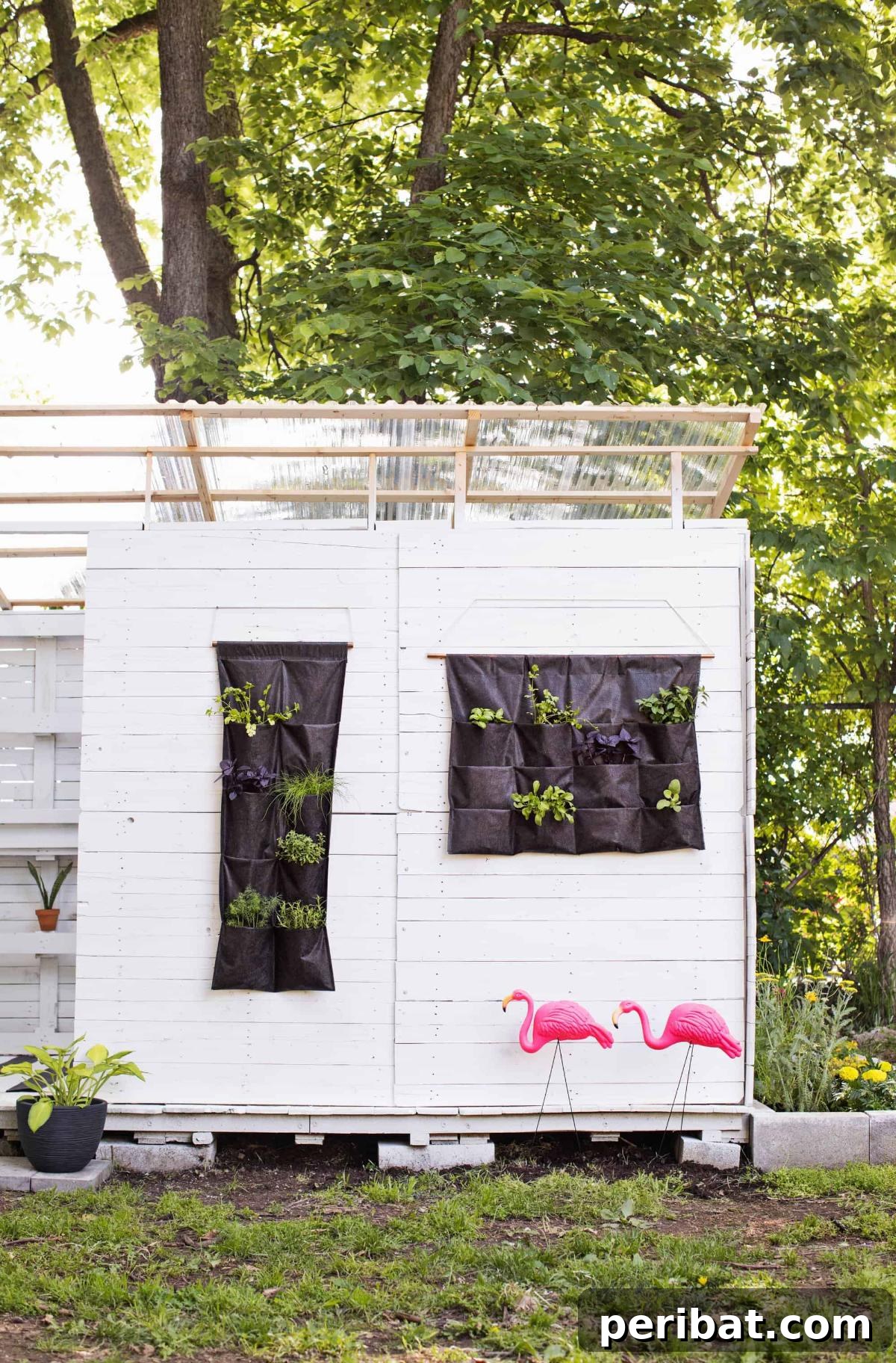 From Pallets to Paradise 40 Garden Furniture and Decor DIYs 20 Pallet Vertical Garden