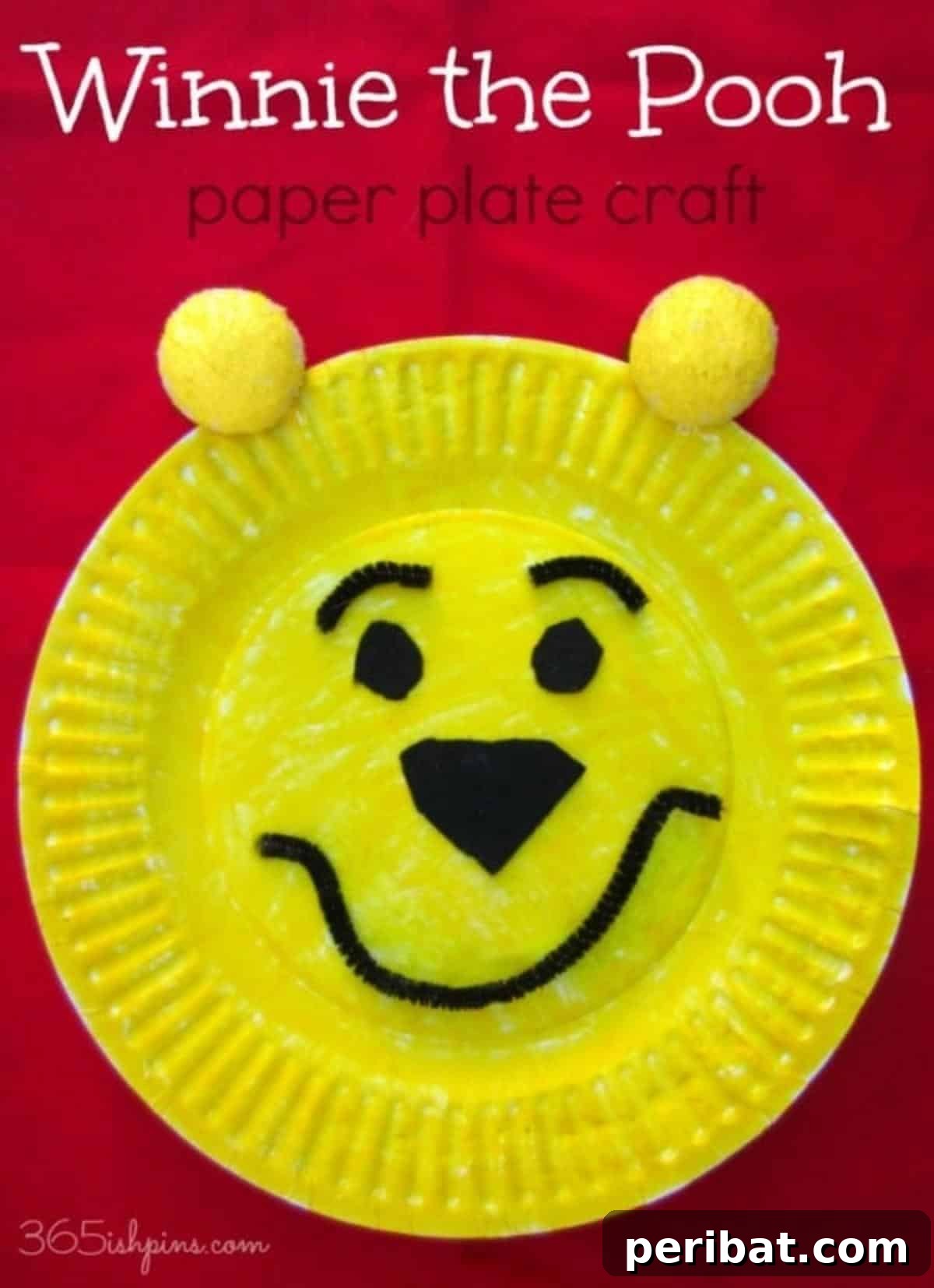 37 Heartwarming Teddy Bear Craft Projects 25 Winnie the Pooh Paper Plate Craft