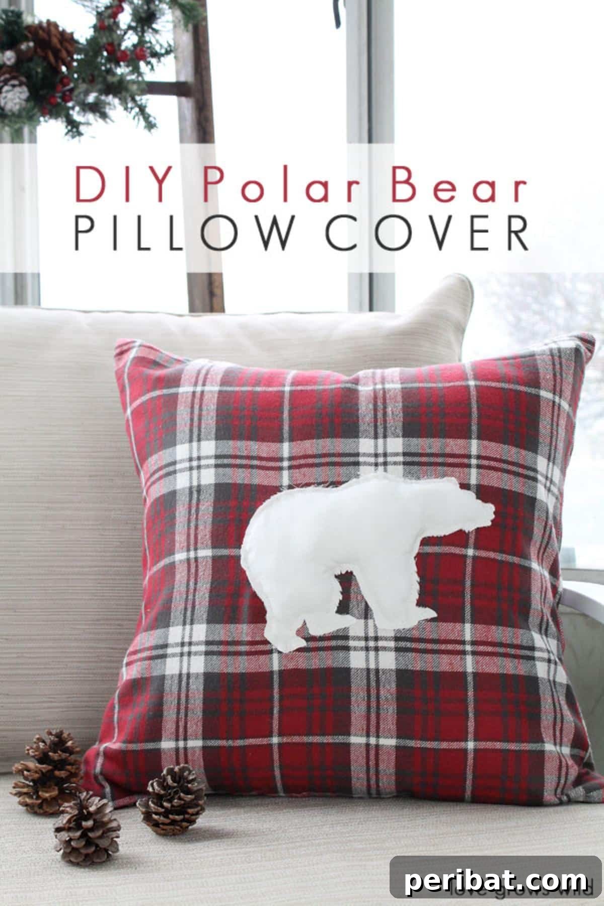 37 Heartwarming Teddy Bear Craft Projects 26 DIY Bear Pillow Cover