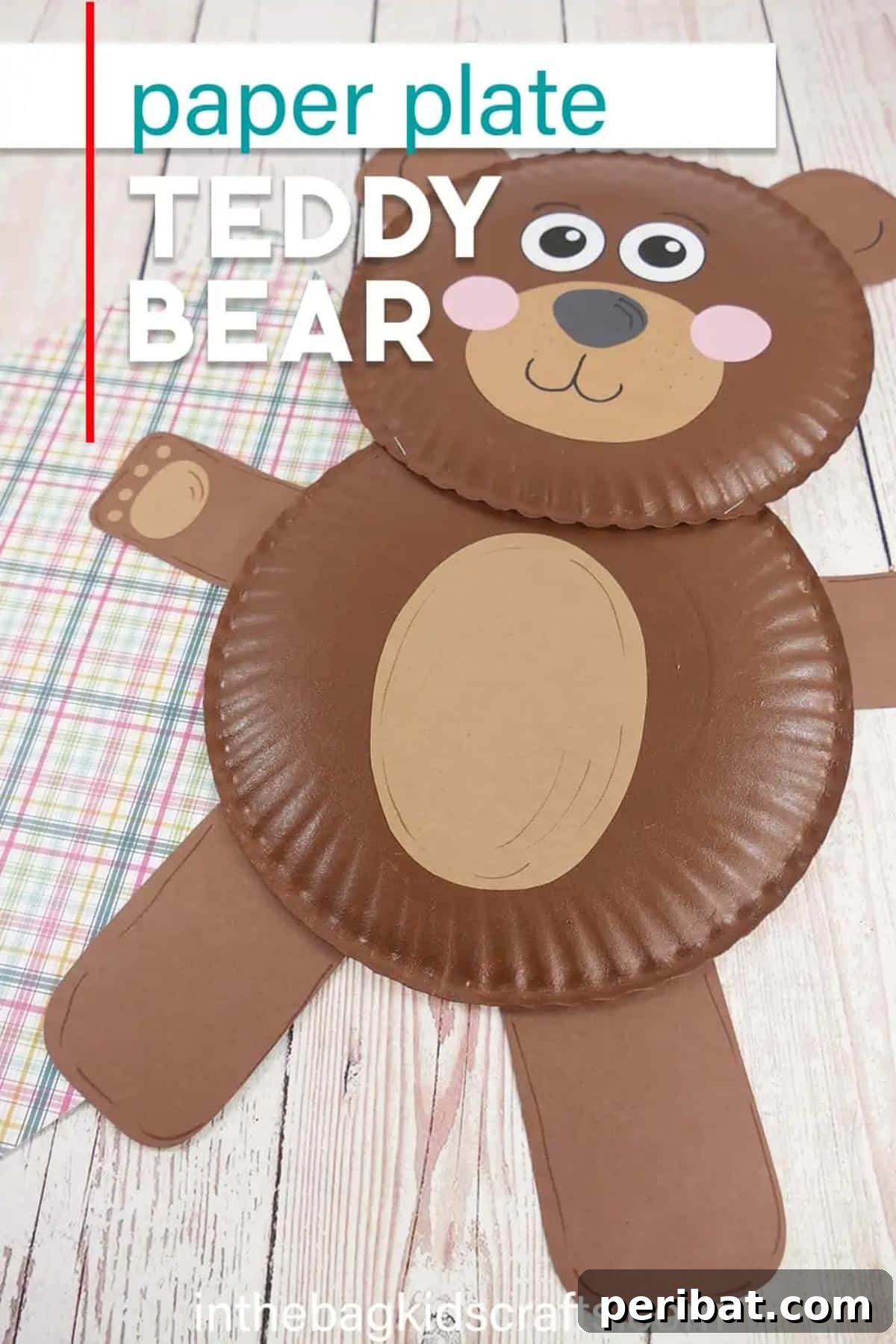 37 Heartwarming Teddy Bear Craft Projects 34 Teddy Bear Craft for Kids