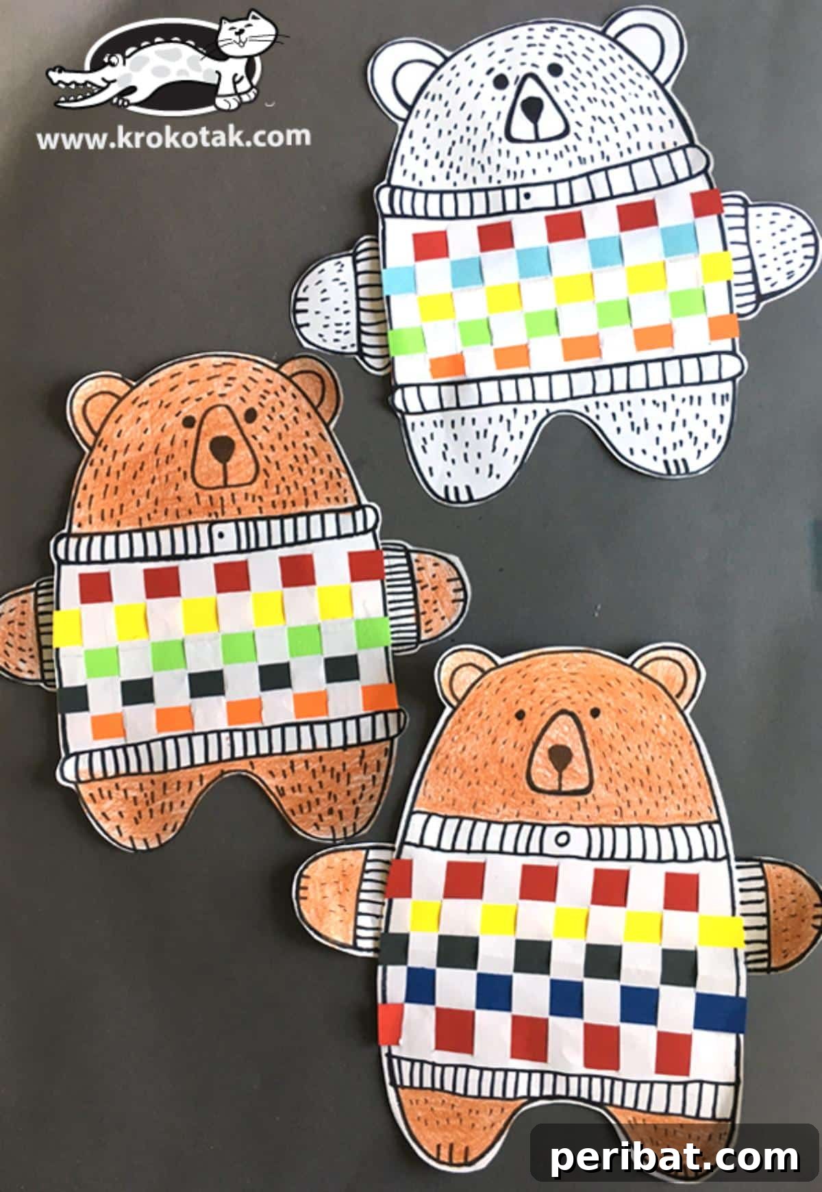 37 Heartwarming Teddy Bear Craft Projects 39 Bear Craft Weaving
