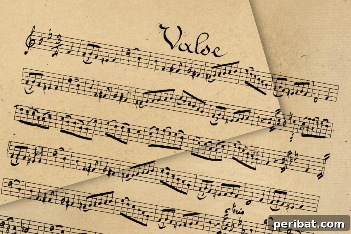 Crafting Melodies 40 Sheet Music Projects 42 Handwritten music overlays layered over existing artwork, creating a unique mixed-media piece.