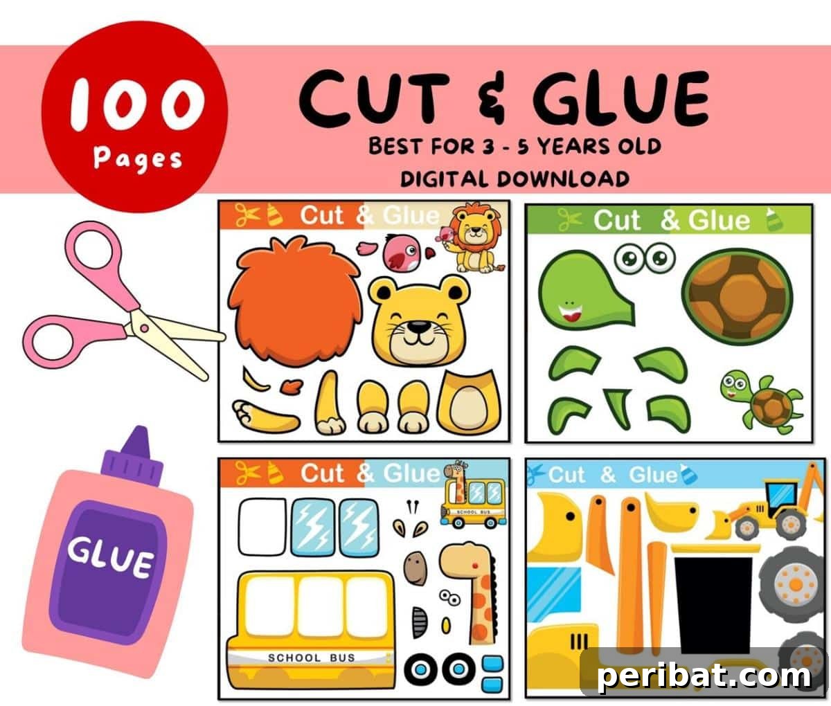 Cut and Glue Kit