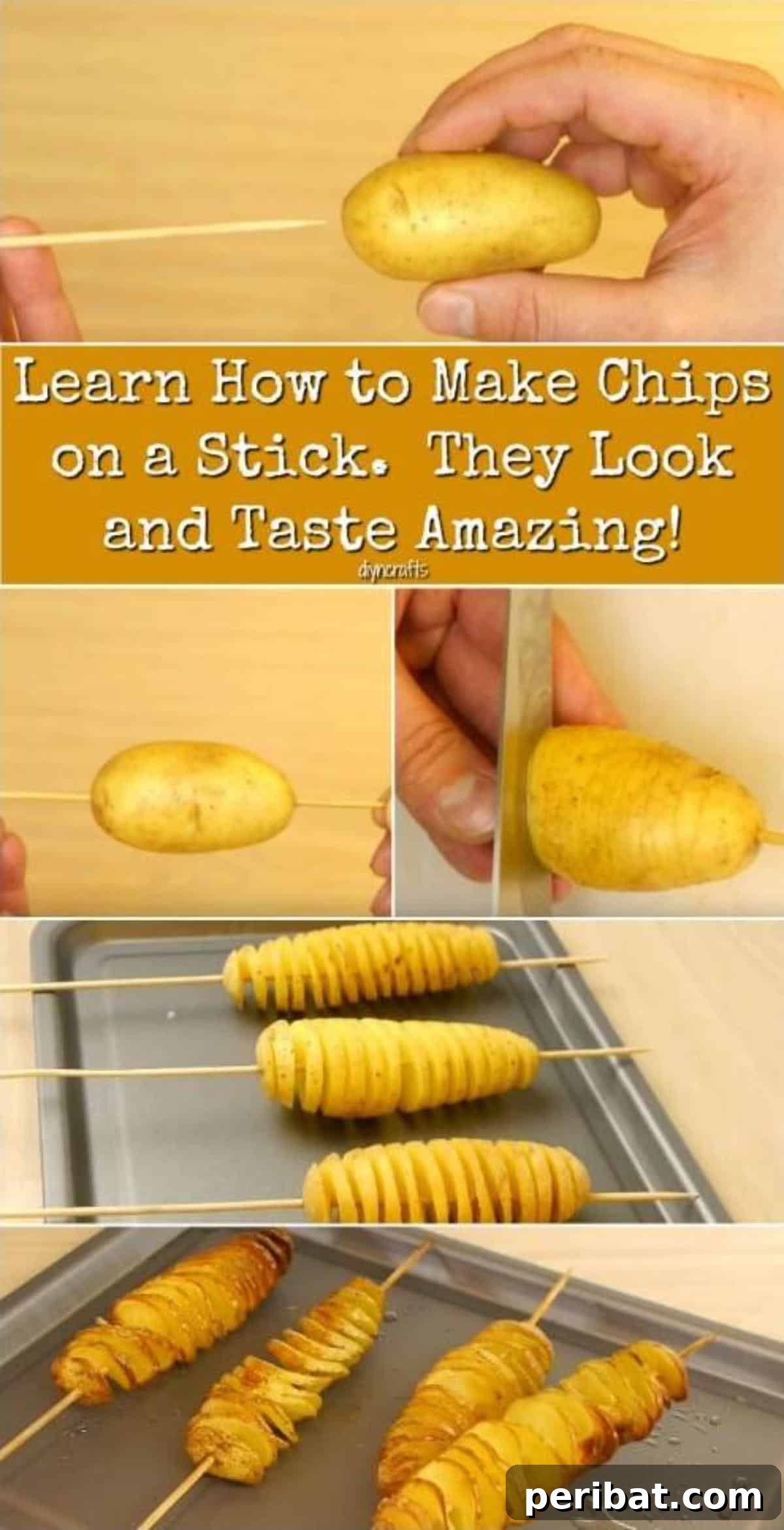 The Ultimate Guide to Homemade Chips on a Stick 2 Learn How to Make Chips on a Stick. They Look and Taste Amazing! {Video}