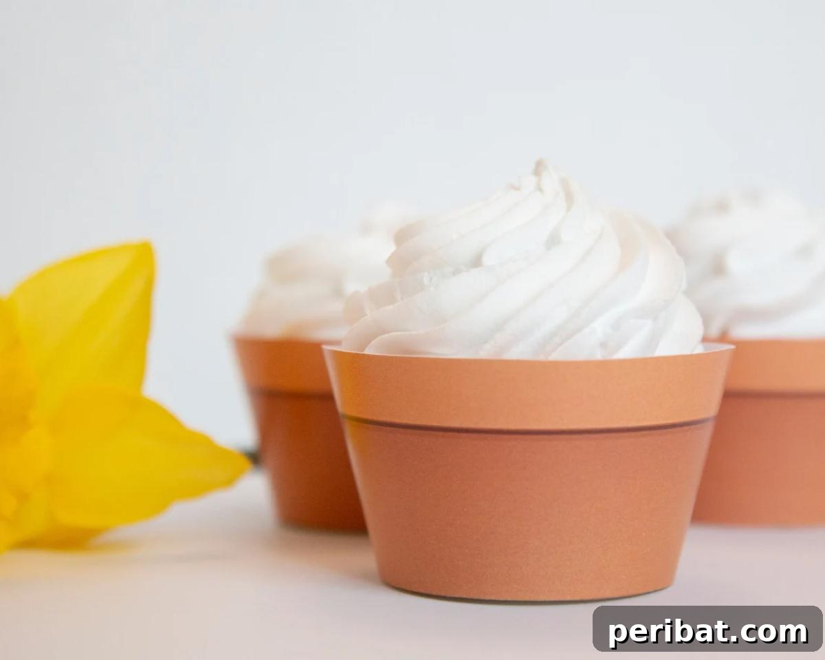 40 Creative Flower Pot Projects 38 Adorable terracotta pot cupcake wrappers, transforming small pots into charming holders for baked goods, perfect for themed parties.