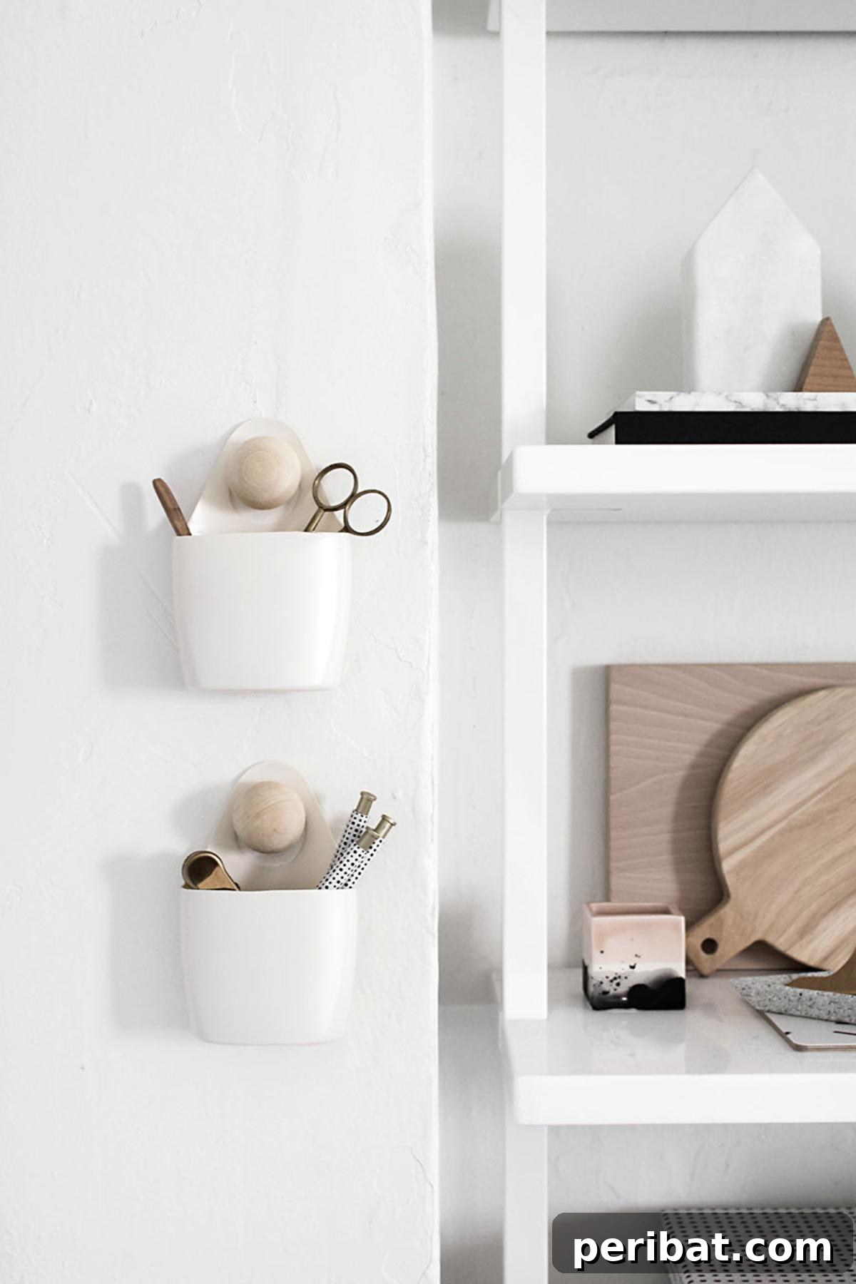 DIY Wall Pocket Organizers
