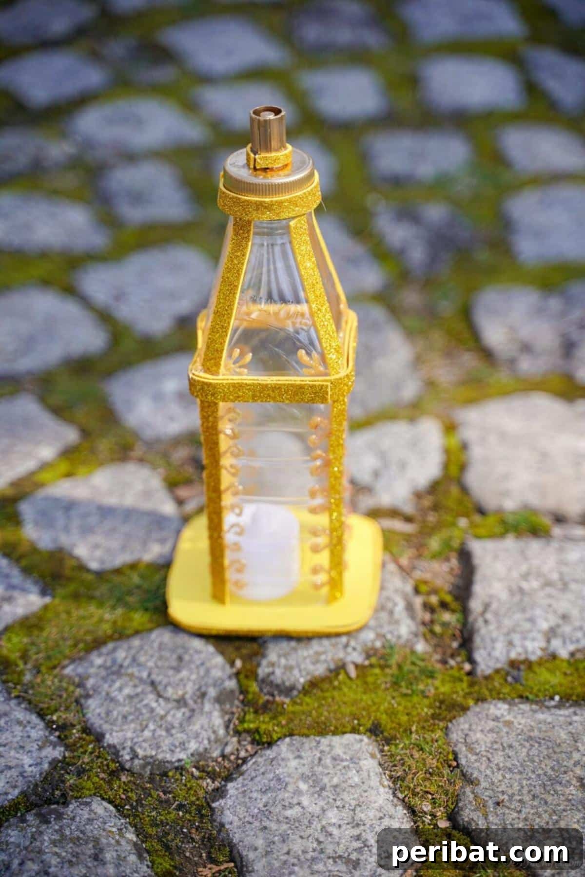 Repurposed Plastic Bottle Lantern Craft