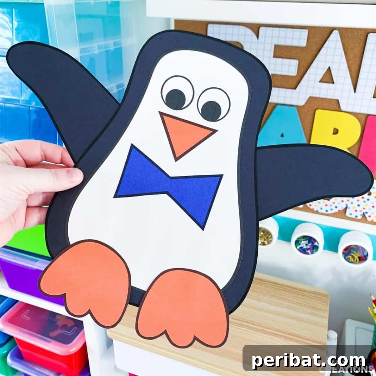 Waddle into Fun: 40 Penguin Craft Projects 39 Penguin Craft Pattern, easy-to-use templates for creating charming penguins.
