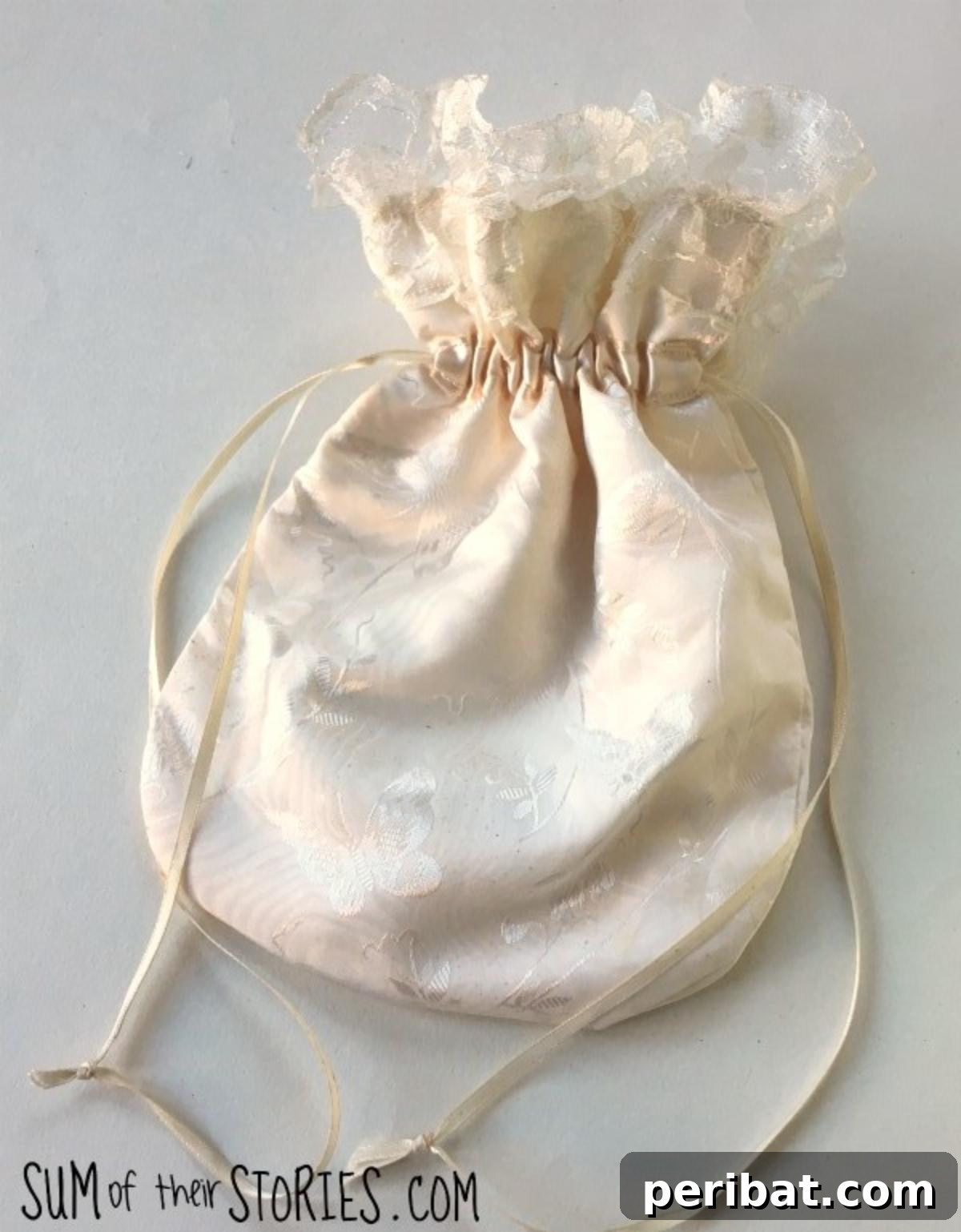Creative Gift Packaging DIYs 12 Bride Drawstring Bag