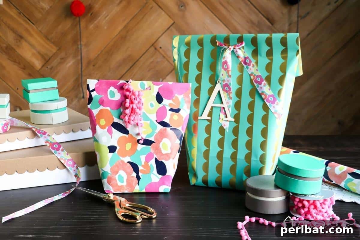 Creative Gift Packaging DIYs 15 Gift Bags from Wrapping Paper