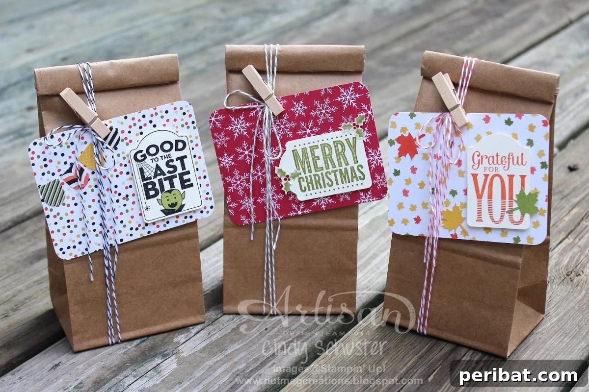 Creative Gift Packaging DIYs 16 Seasonal Project Life Bags