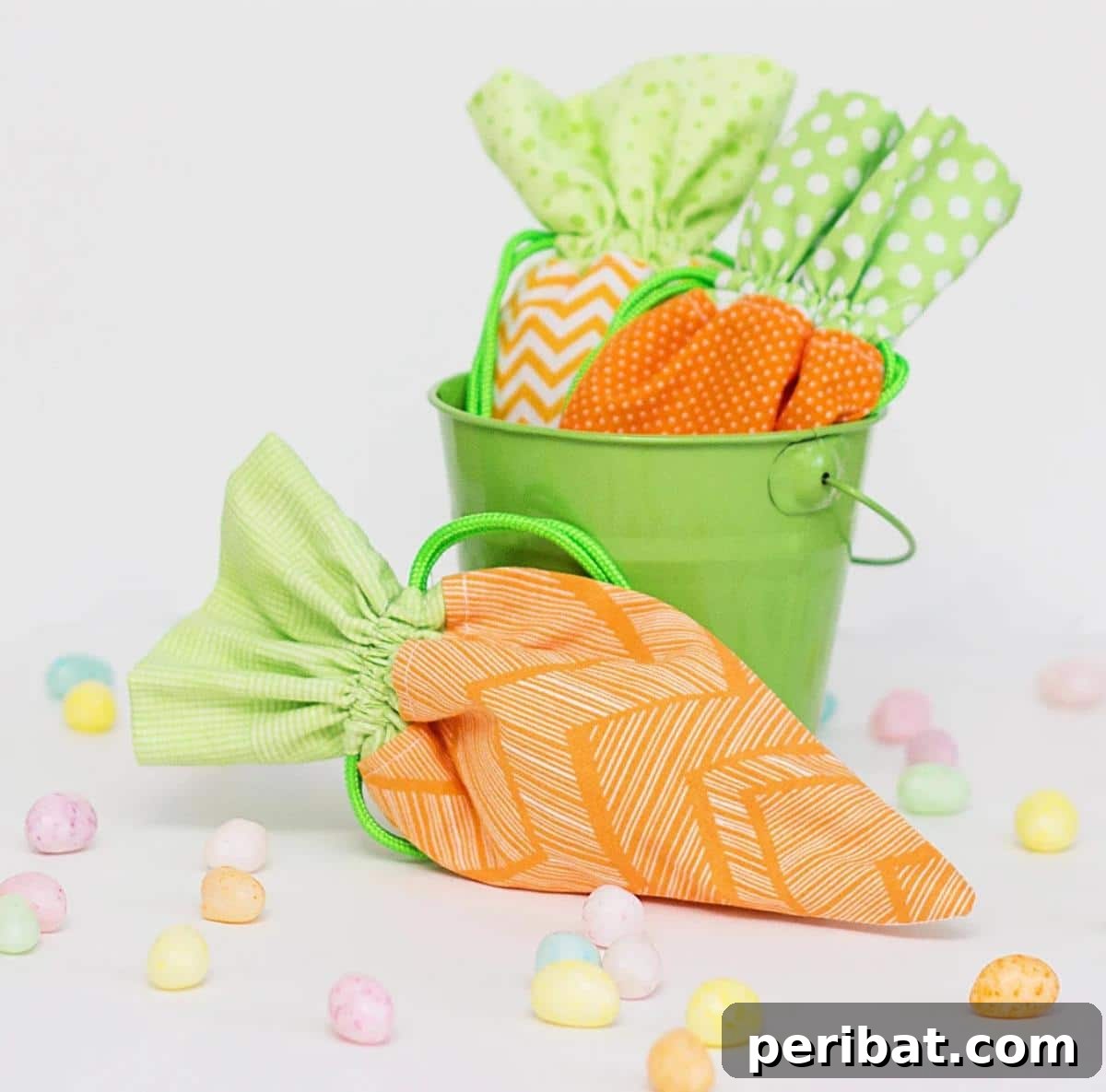 Creative Gift Packaging DIYs 8 Carrot Treat Bags for Easter