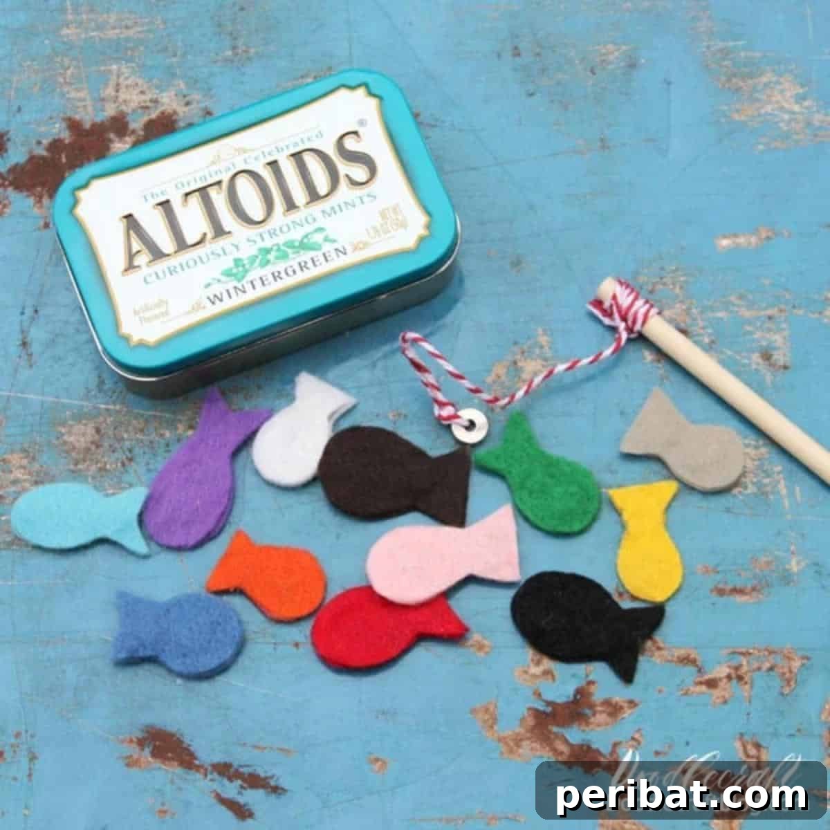 From Mint to Masterpiece: 40 Altoid Tin DIYs 13 Magnetic Fishing Set