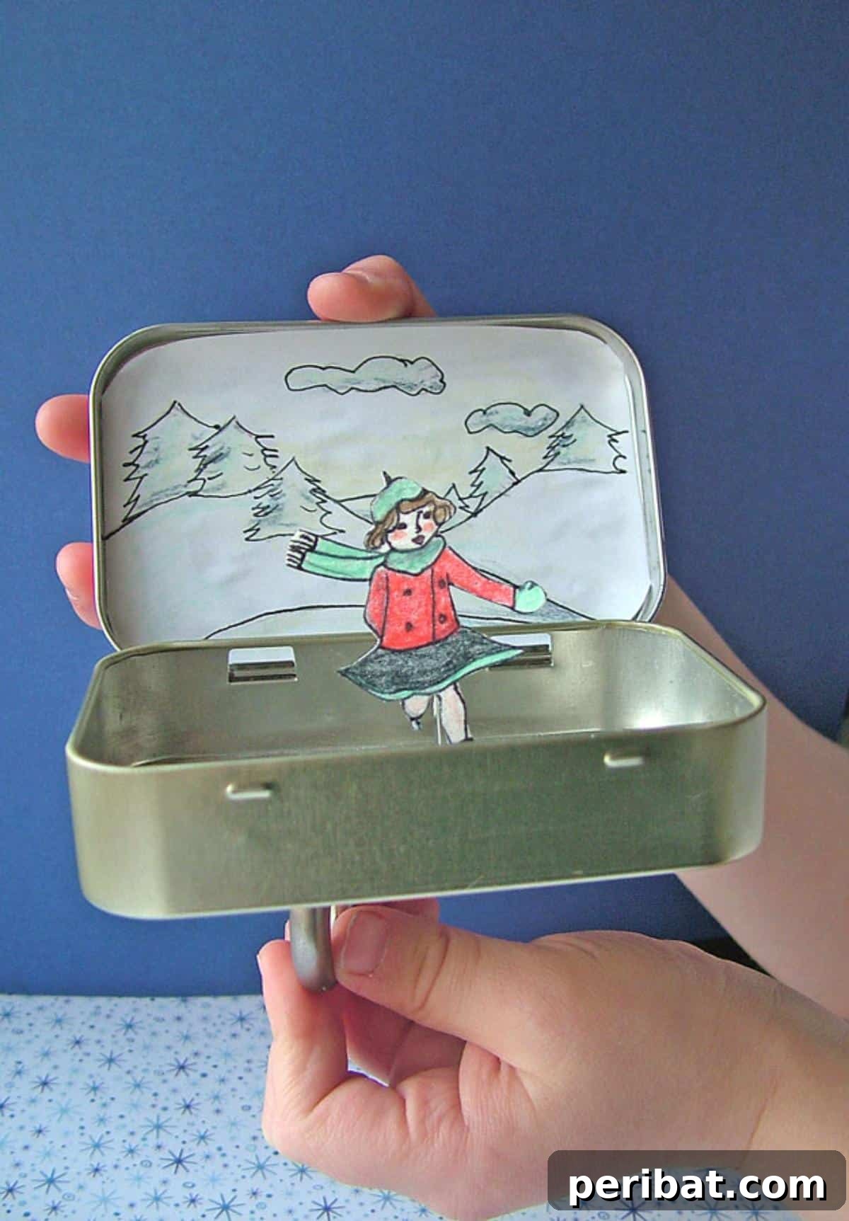 From Mint to Masterpiece: 40 Altoid Tin DIYs 16 Ice Skating Rink from Altoid Tin