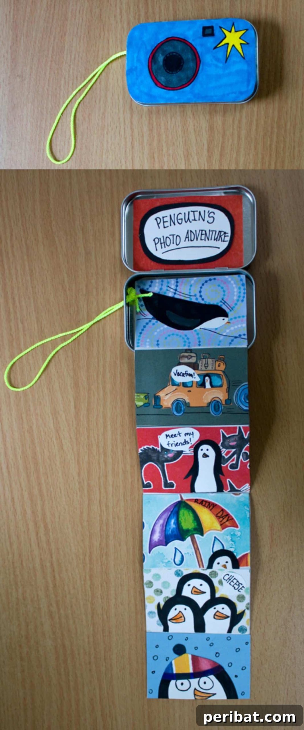 From Mint to Masterpiece: 40 Altoid Tin DIYs 20 Camera-Shaped Accordion Book