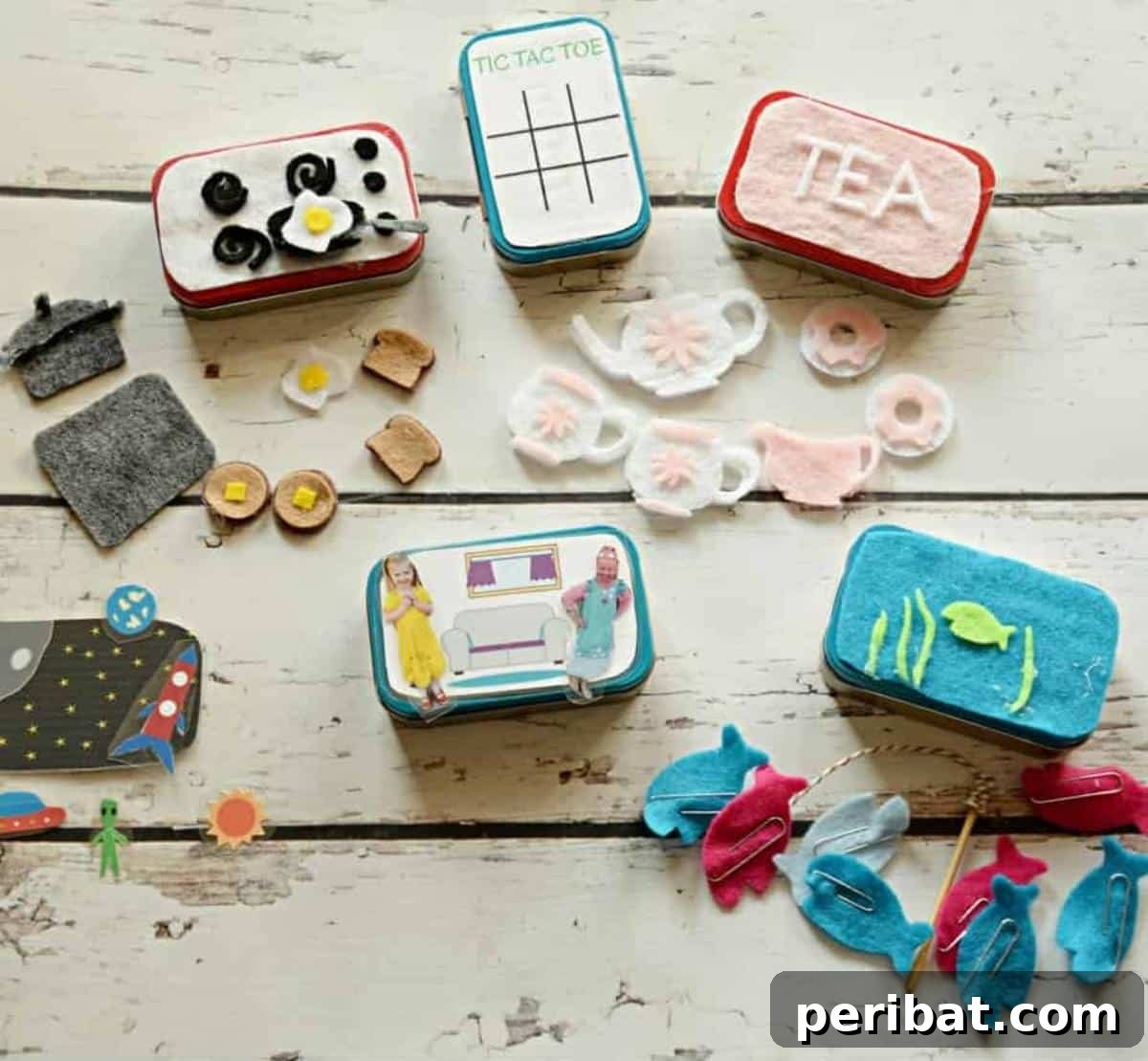 From Mint to Masterpiece: 40 Altoid Tin DIYs 26 Altoid Tin Play Sets for Pay on the Go