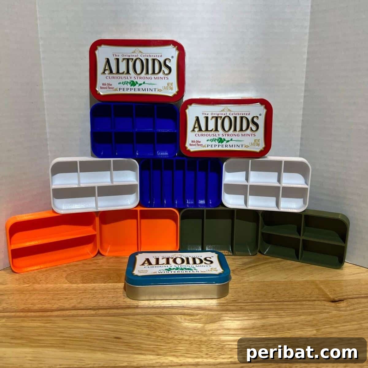 From Mint to Masterpiece: 40 Altoid Tin DIYs 39 Altoid Tin Organizer Inserts