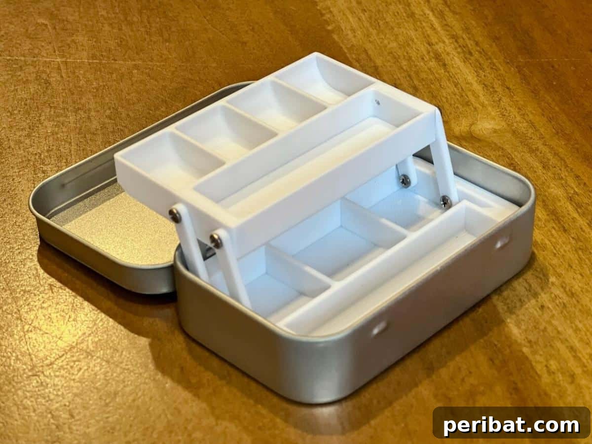 From Mint to Masterpiece: 40 Altoid Tin DIYs 40 Altoid Tin Tackle Box or Jewelry Box