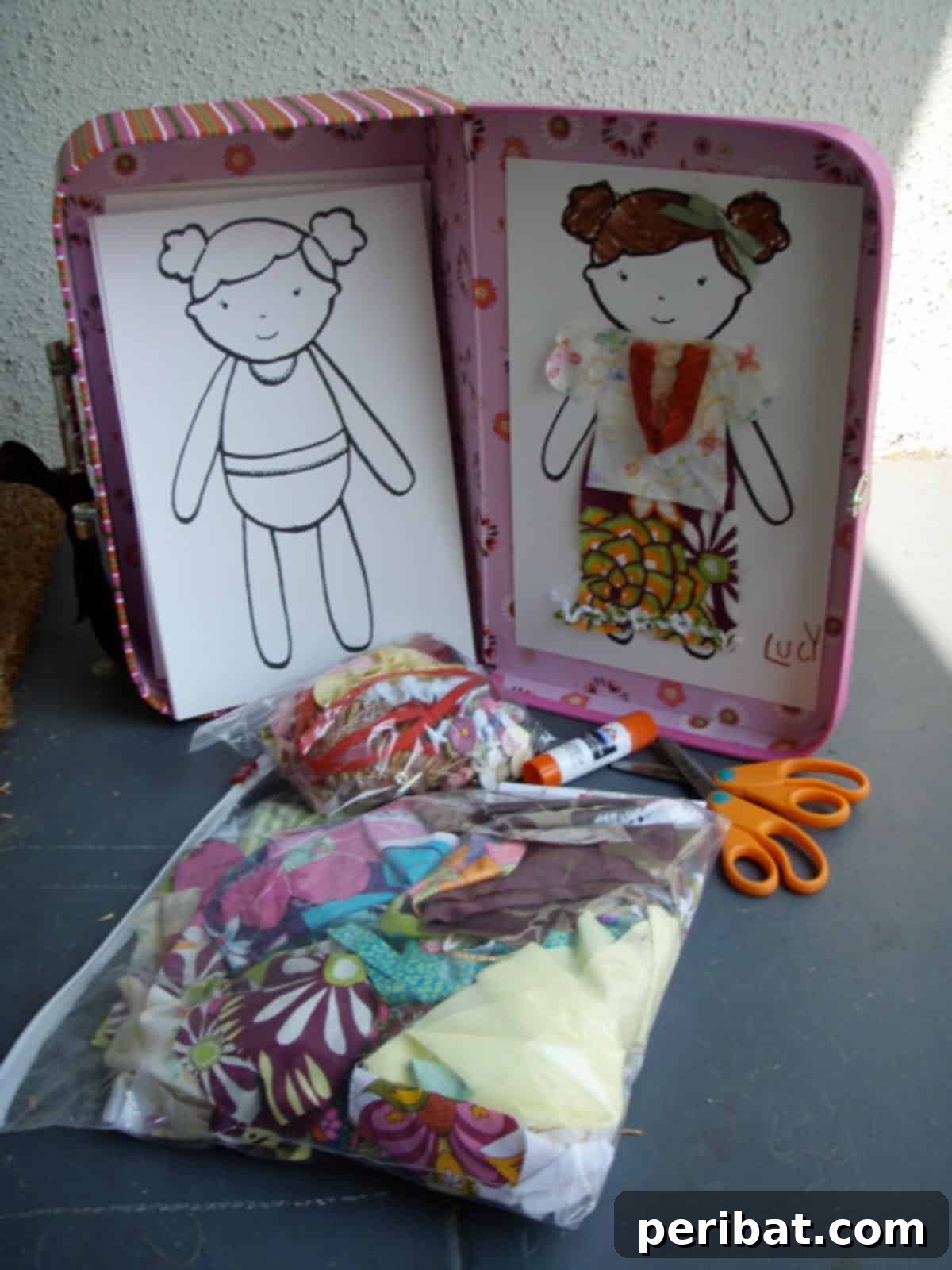 From Mint to Masterpiece: 40 Altoid Tin DIYs 5 Fabric Scrap Paper Doll Kit