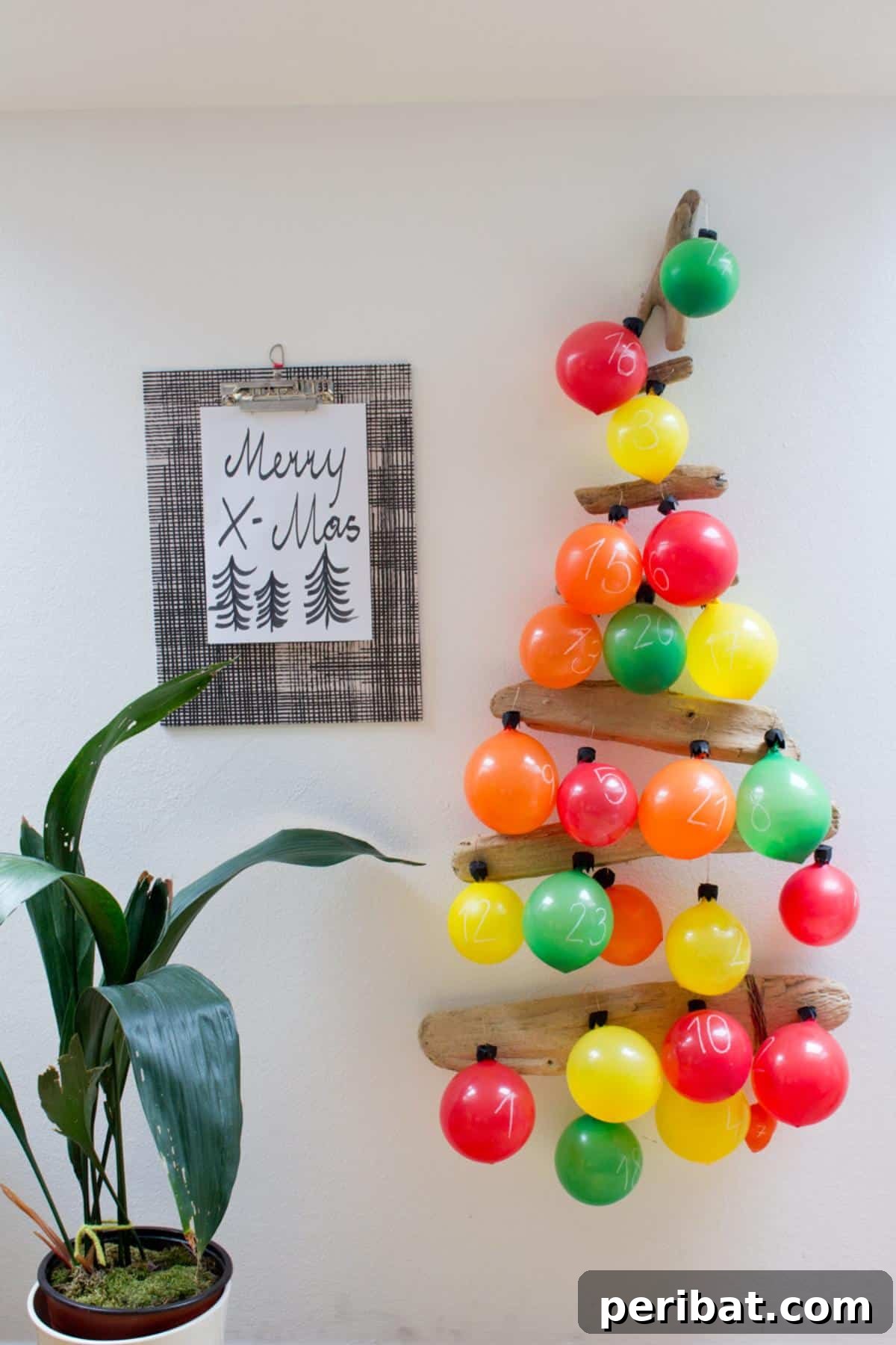 Balloon Advent Calendar