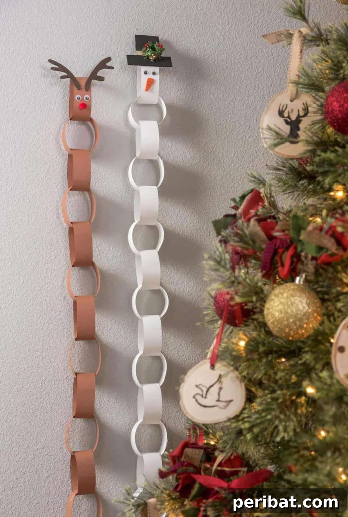Paper Chain Advent Calendar for Kids