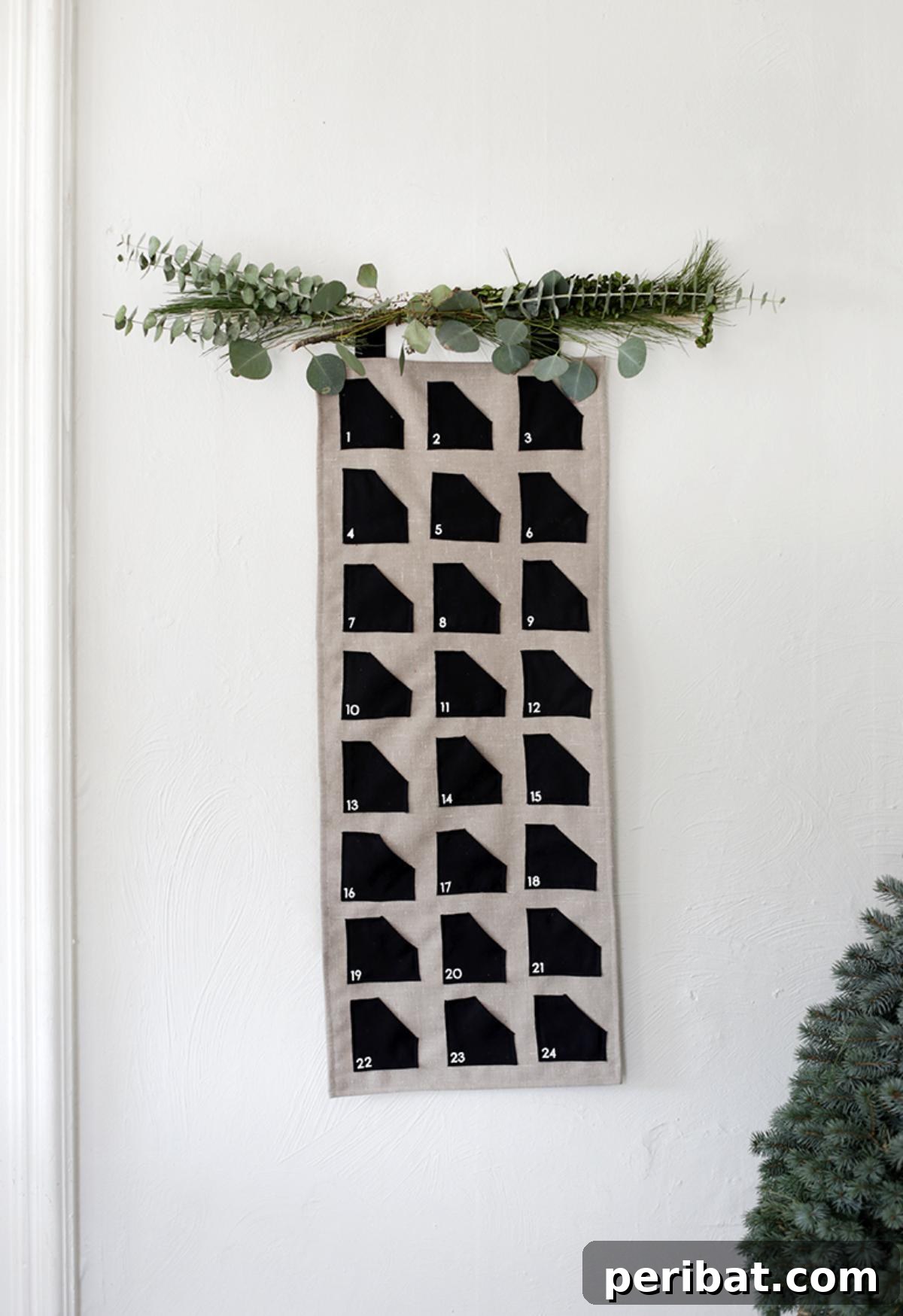 DIY Fabric Advent Calendar