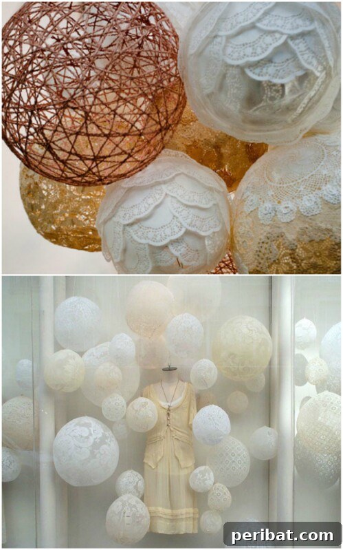 Charming Lace Balls