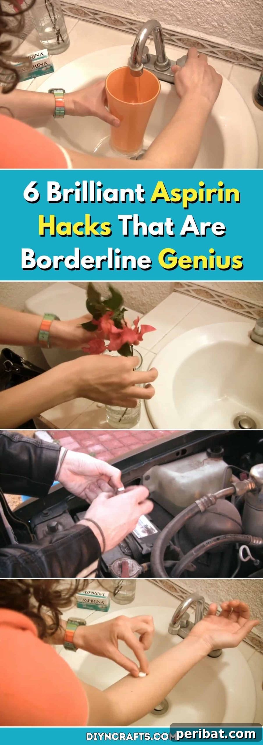 6 Ingenious Aspirin Tricks You Never Imagined 2 6 Brilliant Aspirin Hacks That Are Borderline Genius pinterest image